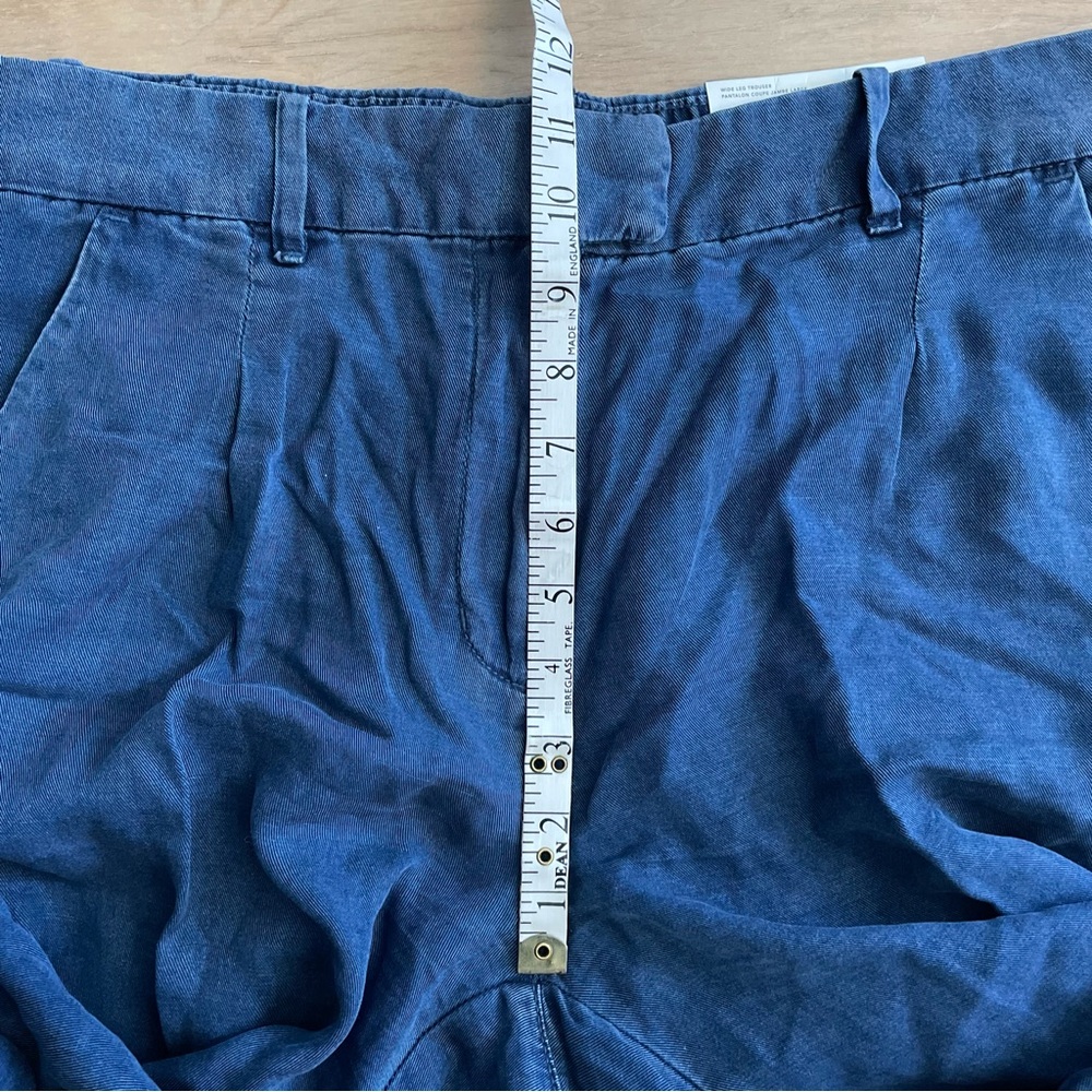 AMERICAN EAGLE 100% Lyocell High Rise Wide Leg Pants - Picture 8 of 9